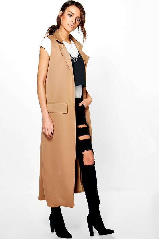 Jasmine Sleeveless Maxi Duster